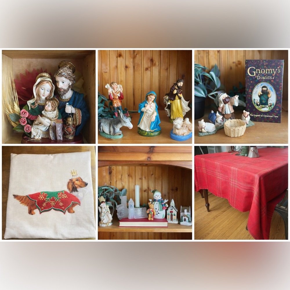 🎄CHRISTMAS CLEAR‎ OUT BUNDLE🎄 Vintage Linens and Decor